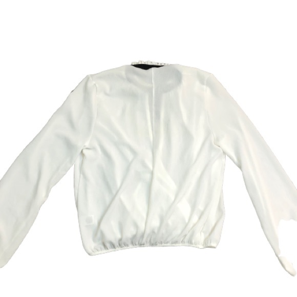 BP Light Cream Tie Blouse Size Small - Picture 2 of 4